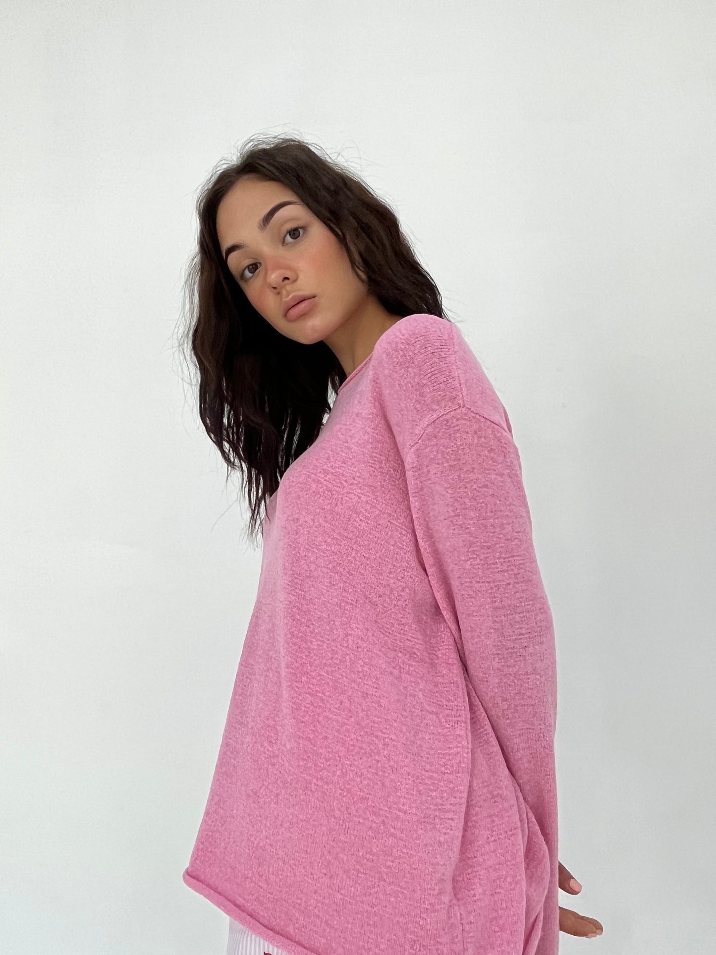 Parma Round Neck Knit Sweater